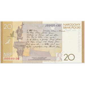 20 złotych 2009 - Juliusz Słowacki -