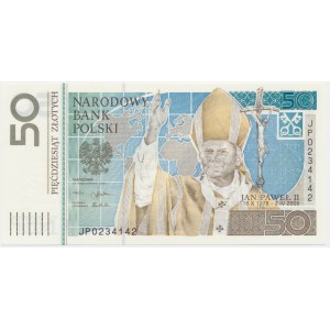 50 Zloty 2006 - Johannes Paul II -