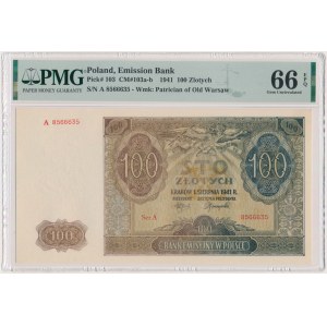 100 Gold 1941 - A - PMG 66 EPQ
