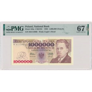 1 milion złotych 1993 - M - PMG 67 EPQ