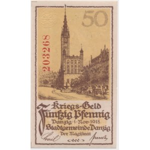 Danzig, 50 Pfennige 1918 -