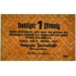 Danzig, 1 Pfennig 1923 - October -