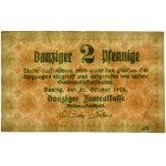 Danzig, 2 Fechten 1923 - Oktober - RARE