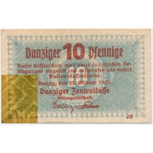 Danzig, 10. Februar 1923 - Oktober - znw. Zickzack -