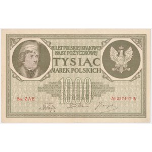 1,000 marks 1919 - Ser. ZAE -.