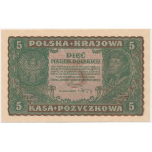 5 Mark 1919 - II Serie B - RARE