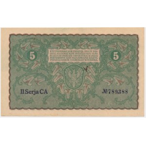 5 marks 1919 - II Serja CA -.