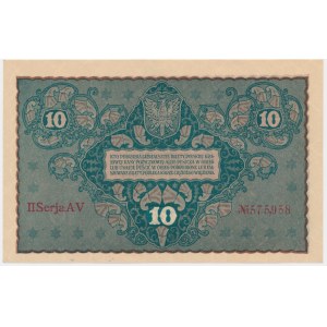 10 marks 1919 - II Series AV -.