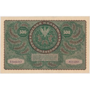 500 marek 1919 - II Serja AO -