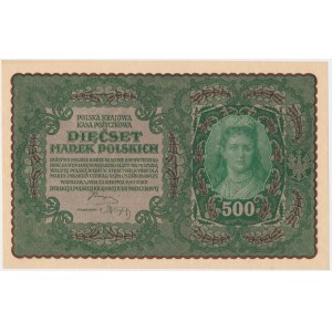 500 marek 1919 - II Serja AF -