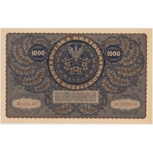 1,000 marks 1919 - III Serja AI -.