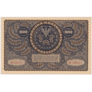 1.000 Mark 1920 - III Serja W -