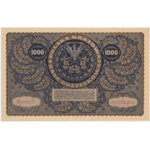 1,000 marks 1920 - III Serja U -.