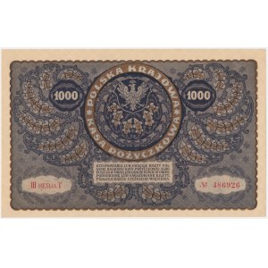 1.000 Mark 1920 - III Serja T -