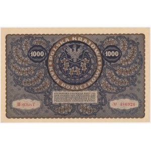 1.000 marek 1920 - III Serja T -