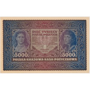 5,000 marks 1920 - II Serja AN -.