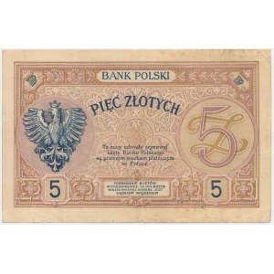 5 złotych 1919 - S.18. B. -