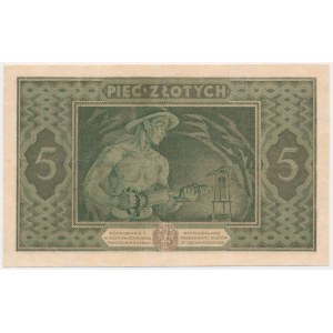 5 złotych 1926 - E - RZADKI