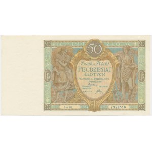 50 złotych 1929 - Ser.CW. -