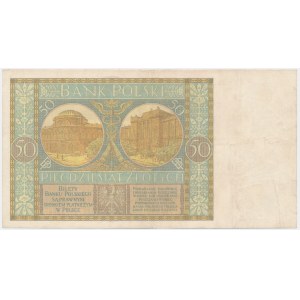 50 złotych 1929 - Ser.B.Y. -
