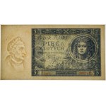 5 złotych 1930 - Ser. I - rzadka odmiana jednoliterowa