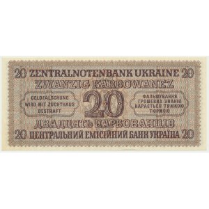 Ukraine, 20 Karbovanez 1942