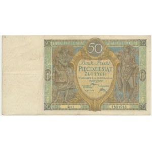 50 złotych 1925 - Ser.I - naturalny stan zachowania