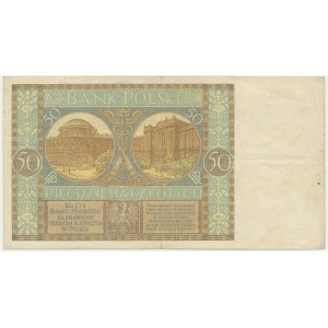 50 Zloty 1925 - Serie I - natürlicher Erhaltungszustand