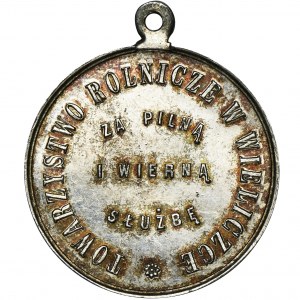 Medal Towarzystwa Rolniczego w Wieliczce - RZADKI