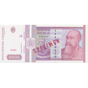 Rumänien, 10.000 Lei 1994 - B000 - MODELL -.