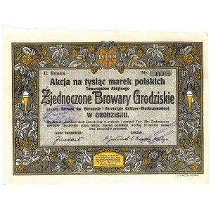 United Grodzisk Breweries, 1,000 mkp, Issue II