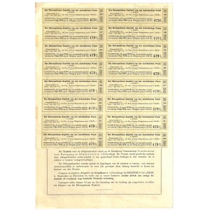 Archdiocese of Poznań (Posen), bond of 500 guilders, 1928