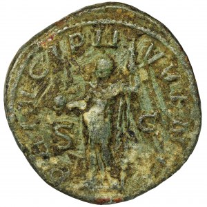 Roman Imperial, Philip II, Sestertius