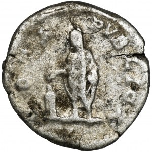 Römisches Reich, Geta, Denarius