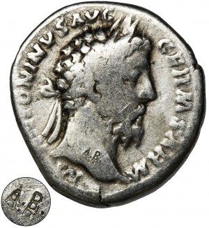 Roman Imperial, Marcus Aurelius, Denarius - ex. Antoni Ryszard