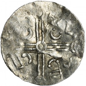 Bohemia, Bretislav I, Denarius - RARE