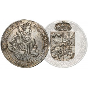 Sigismund III Vasa, Thaler Stockholm 1594 - VERY RARE