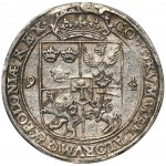 Sigismund III Vasa, Thaler Stockholm 1594 - VERY RARE