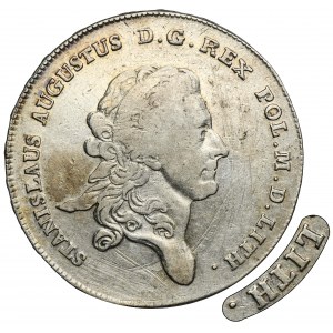 Poniatowski, Thaler Warschau 1778 EB - RZADKI, LITH