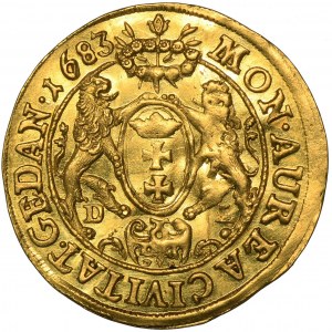 John III Sobieski, Ducat Danzig 1683 DL