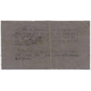 Szamotuły (Samter), 1 marka 1914 - lniany
