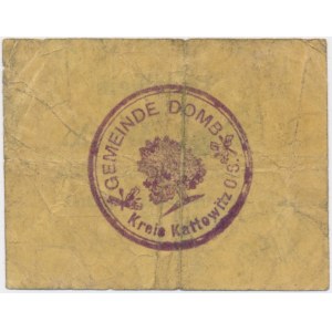 Dąb (Domb), 1 marka 1914 - stempel B - Rzadki
