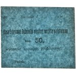Dobrzelin, 50 kopecks 1914 - denomination marked in print