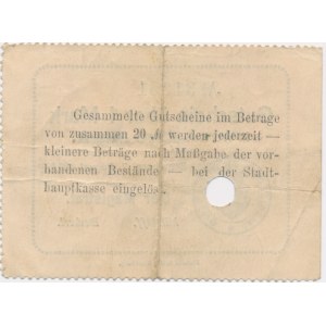 Bydgoszcz (Bromberg), 1 marka 1914 - skasowany