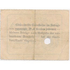 Bydgoszcz (Bromberg), 1 Mark 1914 - entwertet