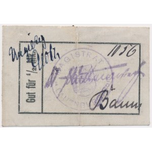 Lębork (Lauenburg), 1/2 marki 1914 - inne kasowanie