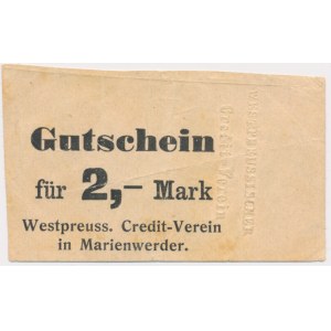 Kwidzyn (Marienwerder), 2 Mark 1914
