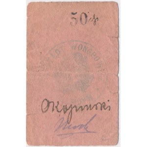 Wągrowiec (Wągrowitz), 50 fenig 1914