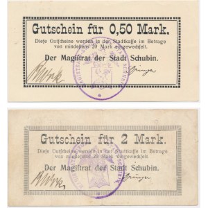 Szubin (Schubin), 0,5 und 2 Mark 1914