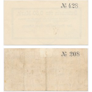Szubin (Schubin), 0.5 i 2 marki 1914